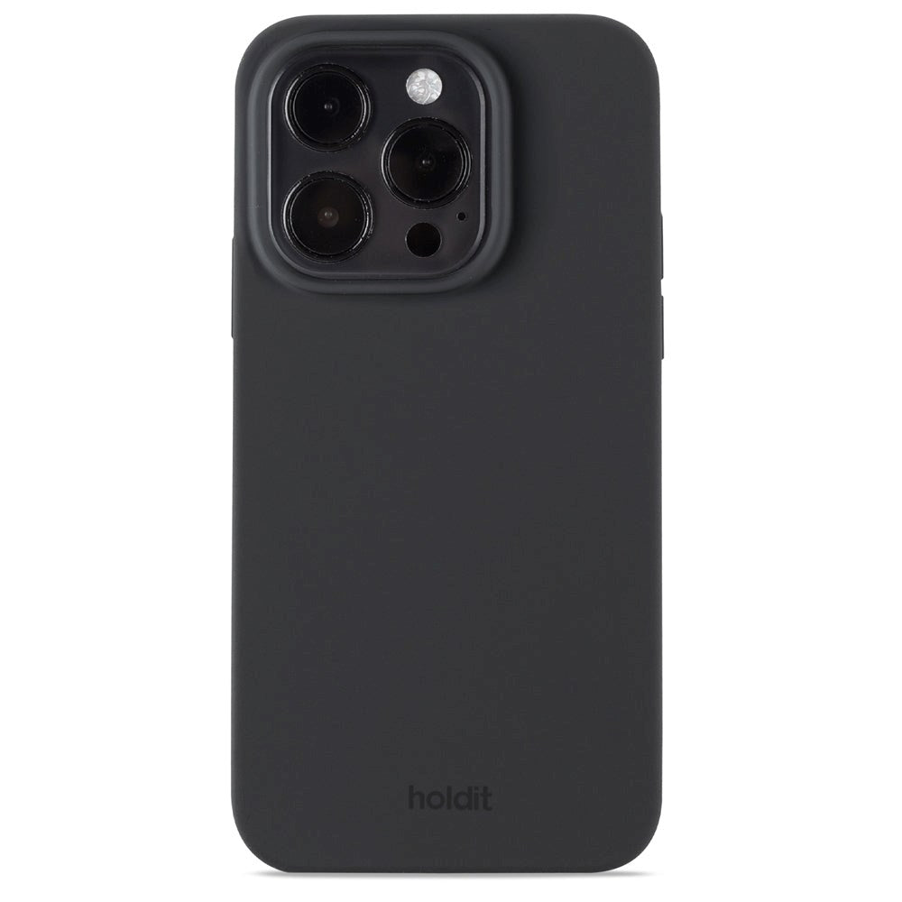 Holdit iPhone 14 Pro Soft Touch Silicone Case - Black