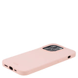 Holdit iPhone 14 Pro Soft Touch Silicone Case - Blush Pink