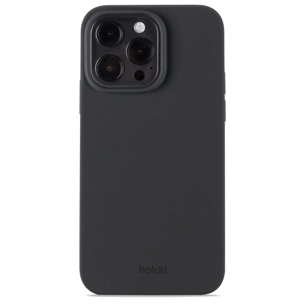 Holdit iPhone 14 Pro Max Soft Touch Silicone Case - Black