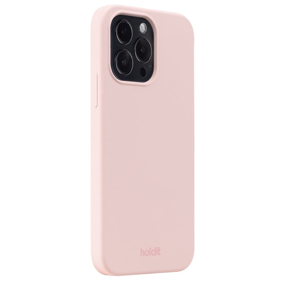 Holdit iPhone 14 Pro Max Soft Touch Silicone Case - Blush Pink