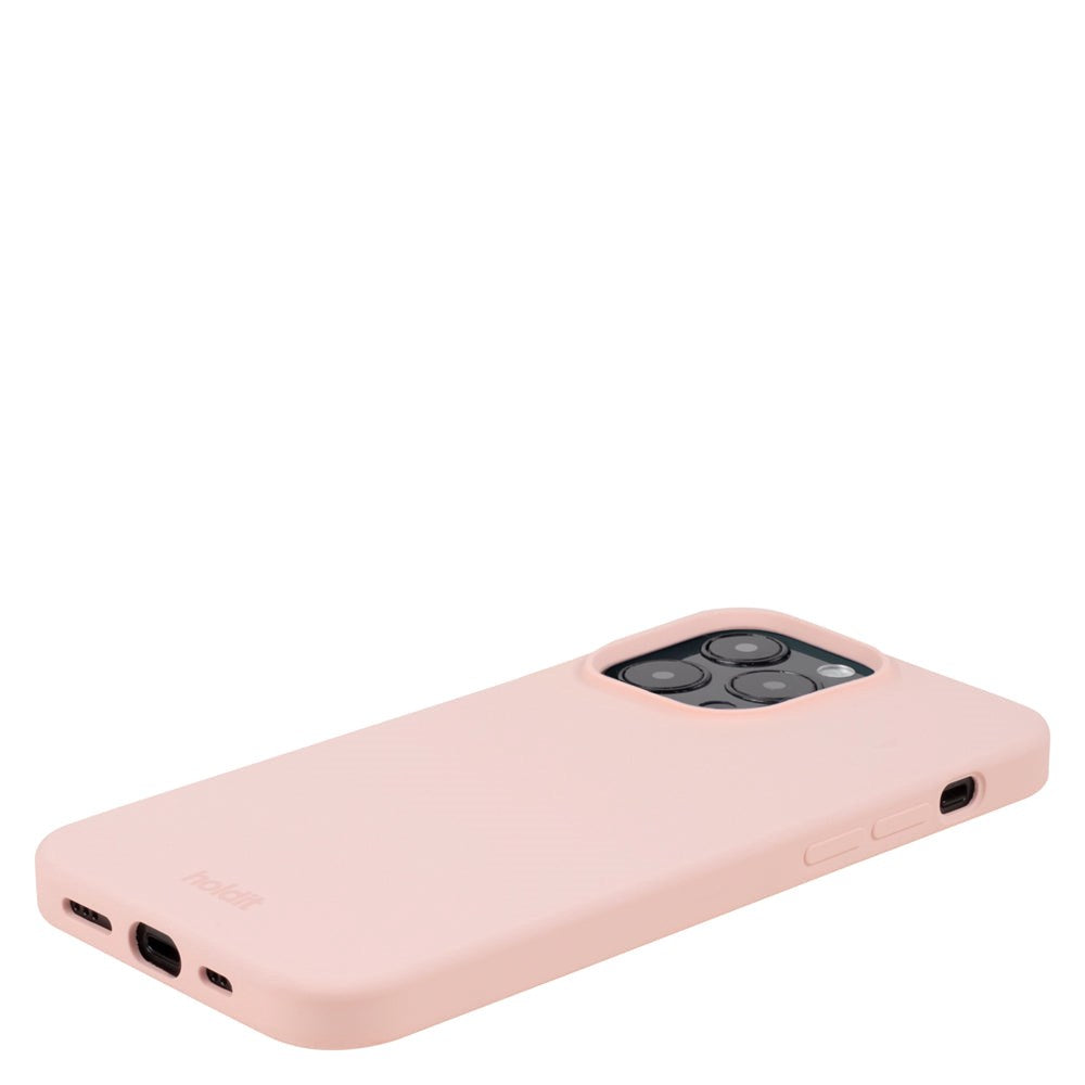 Holdit iPhone 14 Pro Max Soft Touch Silicone Case - Blush Pink