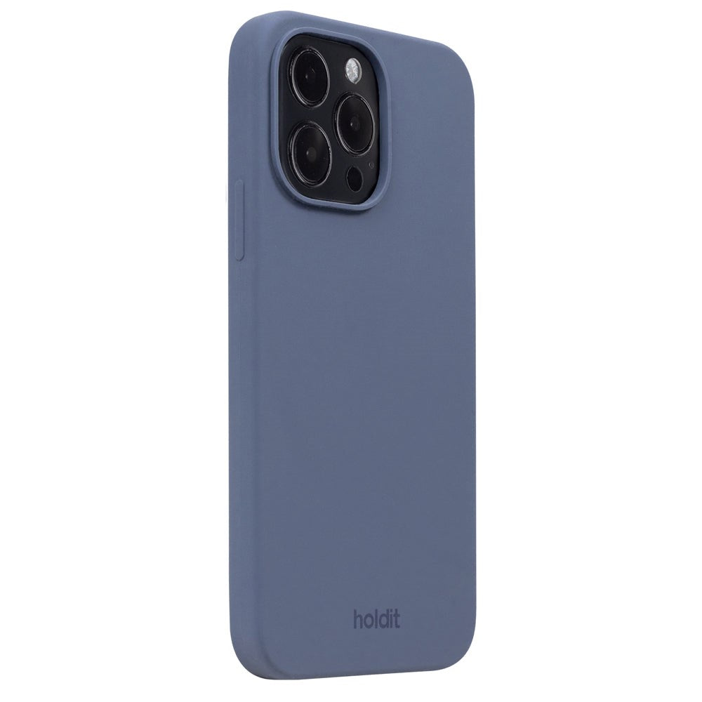 Holdit iPhone 14 Pro Max Soft Touch Silicone Case - Pacific Blue