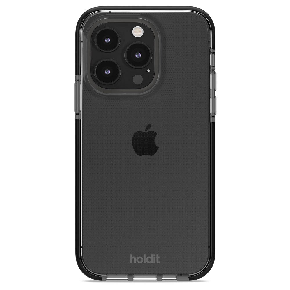 Holdit iPhone 14 Pro Seethru Case - Black