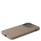 Holdit iPhone 14 Pro Soft Touch Silicone Case - Mocha Brown