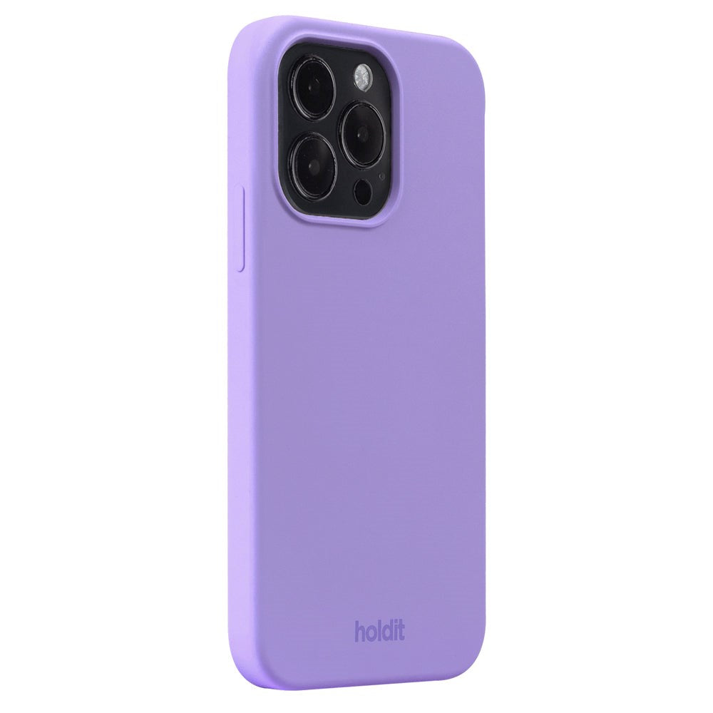 Holdit iPhone 14 Pro Soft Touch Silicone Case - Violet