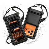Tech-Protect Floating Waterproof Case - Max.: 185 x 110mm - Black