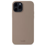 Holdit iPhone 12/12 Pro Soft Touch Silicone Case - Mocha Brown