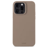 Holdit iPhone 13 Pro Soft Touch Silicone Case - Mocha Brown