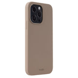 Holdit iPhone 13 Pro Soft Touch Silicone Case - Mocha Brown