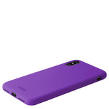 Holdit iPhone X / Xs Soft Touch Silicone Case - Bright Purple