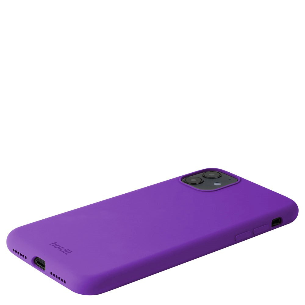 Holdit iPhone 11 Soft Touch Silicone Case - Bright Purple