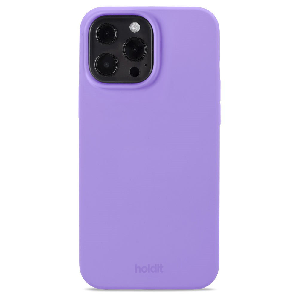 Holdit iPhone 13 Pro Max Soft Touch Silicone Case - Violet