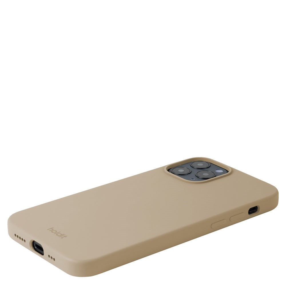 Holdit iPhone 12 / 12 Pro Soft Touch Silicone Case - Latte Beige