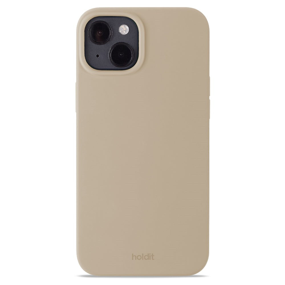 Holdit iPhone 14 Plus Soft Touch Silicone Case - Latte Beige