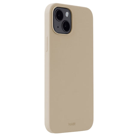 Holdit iPhone 14 Plus Soft Touch Silicone Case - Latte Beige