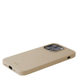 Holdit iPhone 14 Pro Soft Touch Silicone Case - Latte Beige