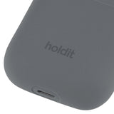 Holdit Silicone Case For Apple AirPods (1st & 2nd gen.) - Space Grey