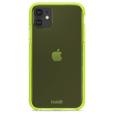 Holdit iPhone 11 Seethru Case - Acid Green