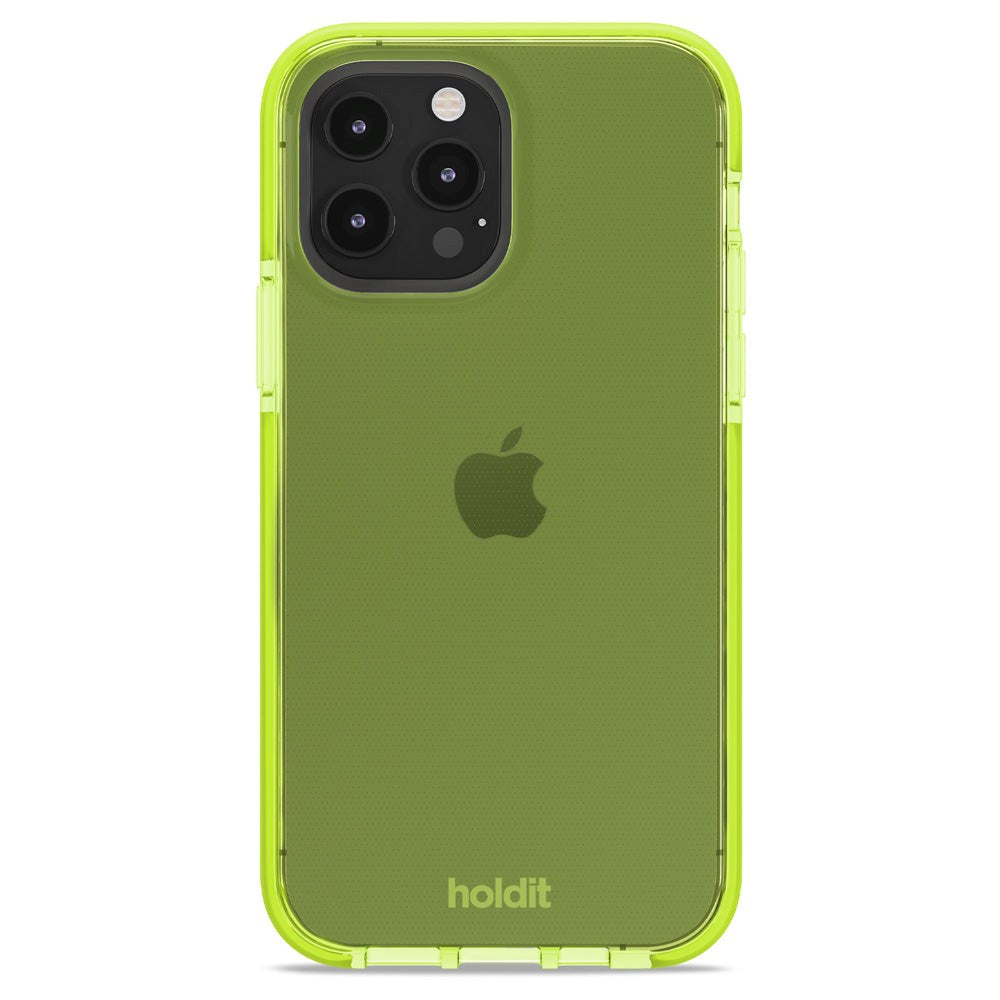 Holdit iPhone 13 Pro Seethru Case - Acid Green