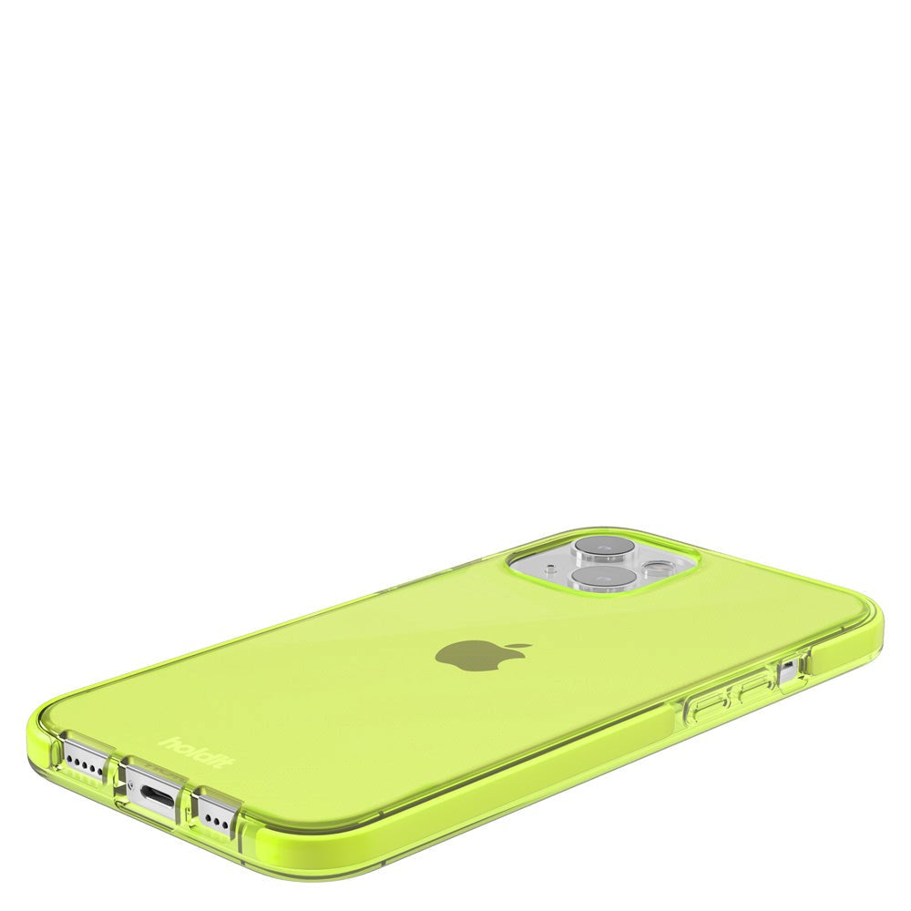 Holdit iPhone 14 Plus Seethru Case - Acid Green