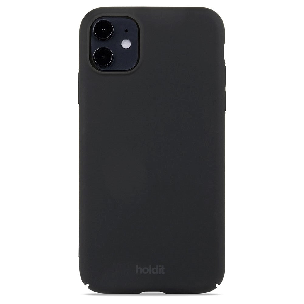 Holdit iPhone 11 Slim Plastic Case - Black