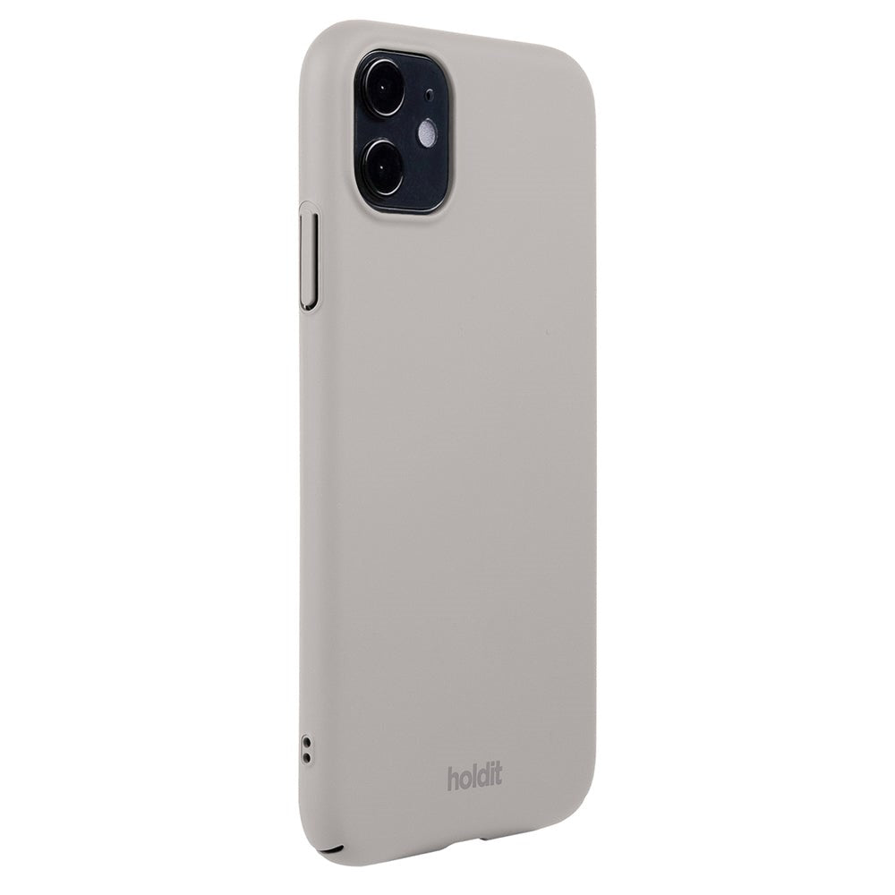 Holdit iPhone 11 Slim Plastic Case - Taupe