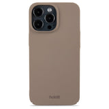 Holdit iPhone 13 Pro Slim Plastic Case - Mocha Brown