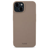 Holdit iPhone 14 / 13 Slim Plastic Case - Mocha Brown