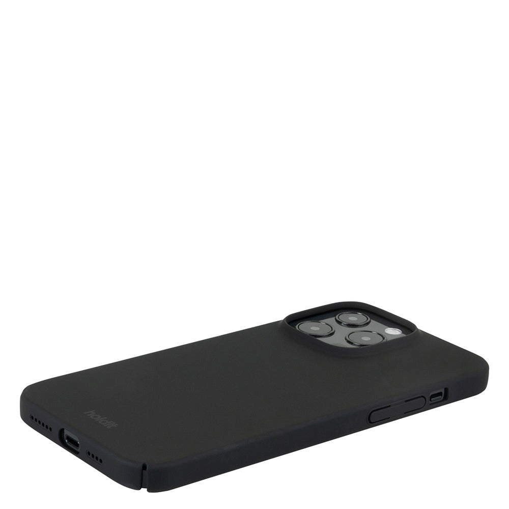 Holdit iPhone 14 Pro Max Slim Plastic Case - Black