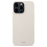 Holdit iPhone 14 Pro Max Slim Plastic Case - Light Beige