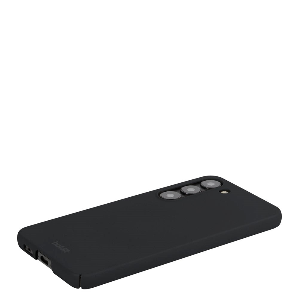 Holdit Samsung Galaxy S23 Slim Plastic Case - Black