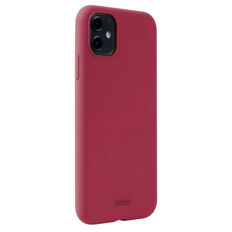 Holdit iPhone 11 Soft Touch Silikone Case - Red Velvet