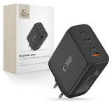 Tech-Protect 200W Wall Charger w. 3x USB-C & 1x USB-A - Black
