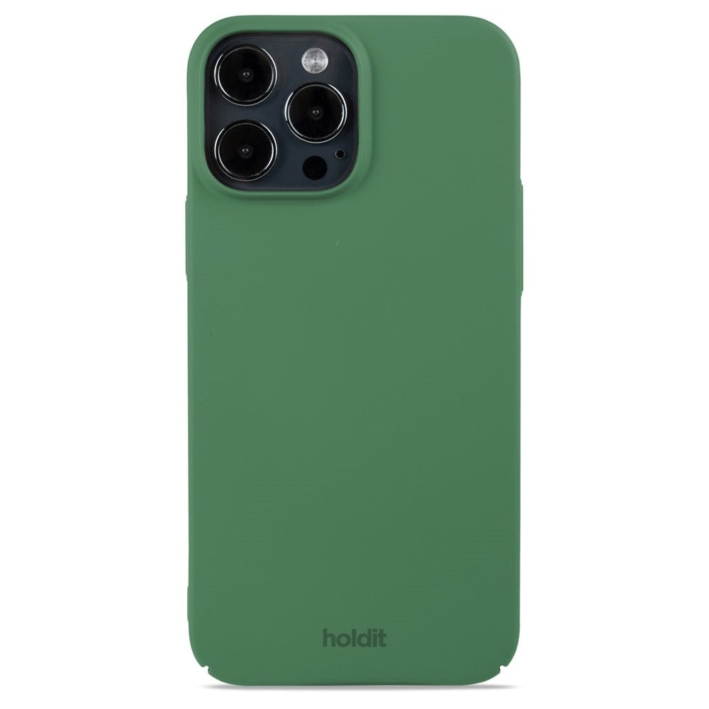 Holdit iPhone 13 Pro Max Slim Plastic Case - Forest Green