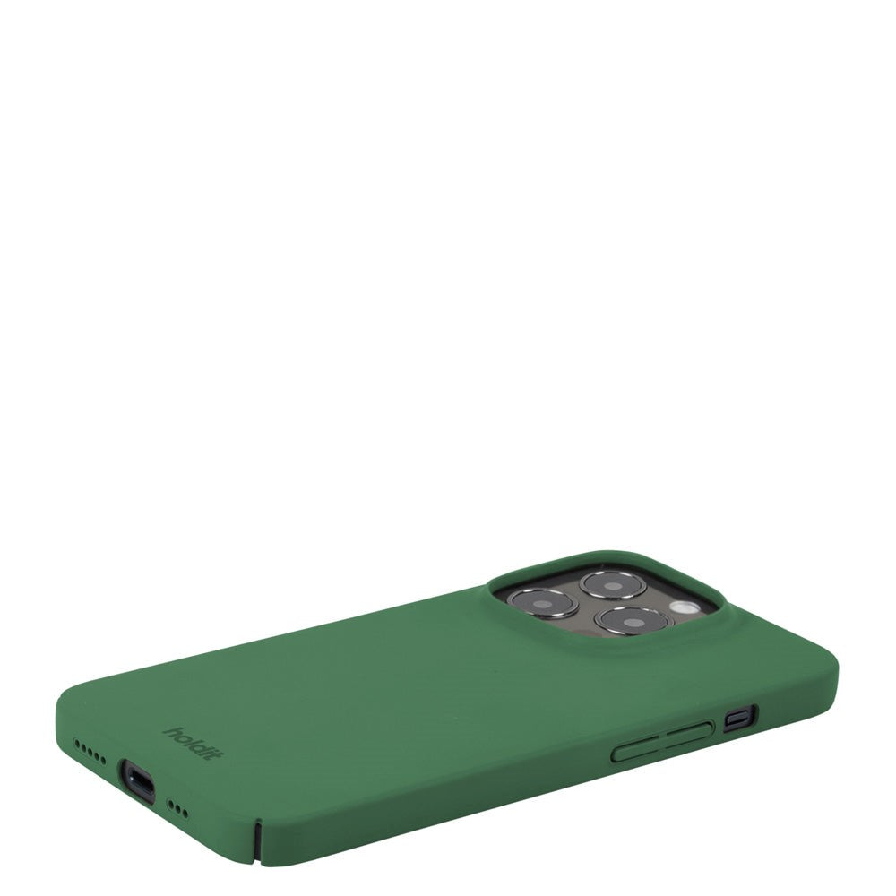 Holdit iPhone 14 Pro Slim Plastic Case - Forest Green