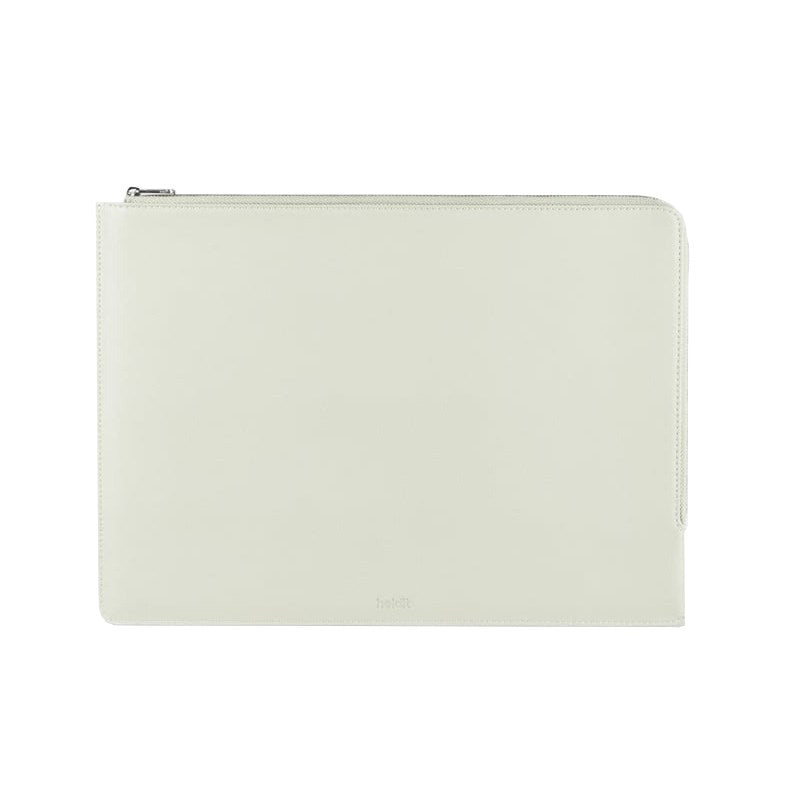 Holdit Vegan Leather Laptop Case 14" (32.5 x 22.7cm) - White Moss