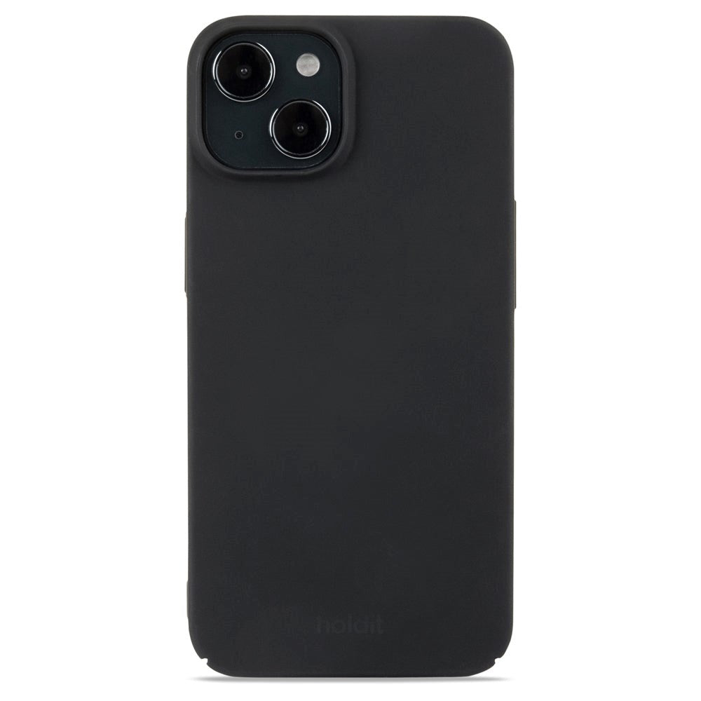 Holdit iPhone 15 Slim Plastic Case - Black