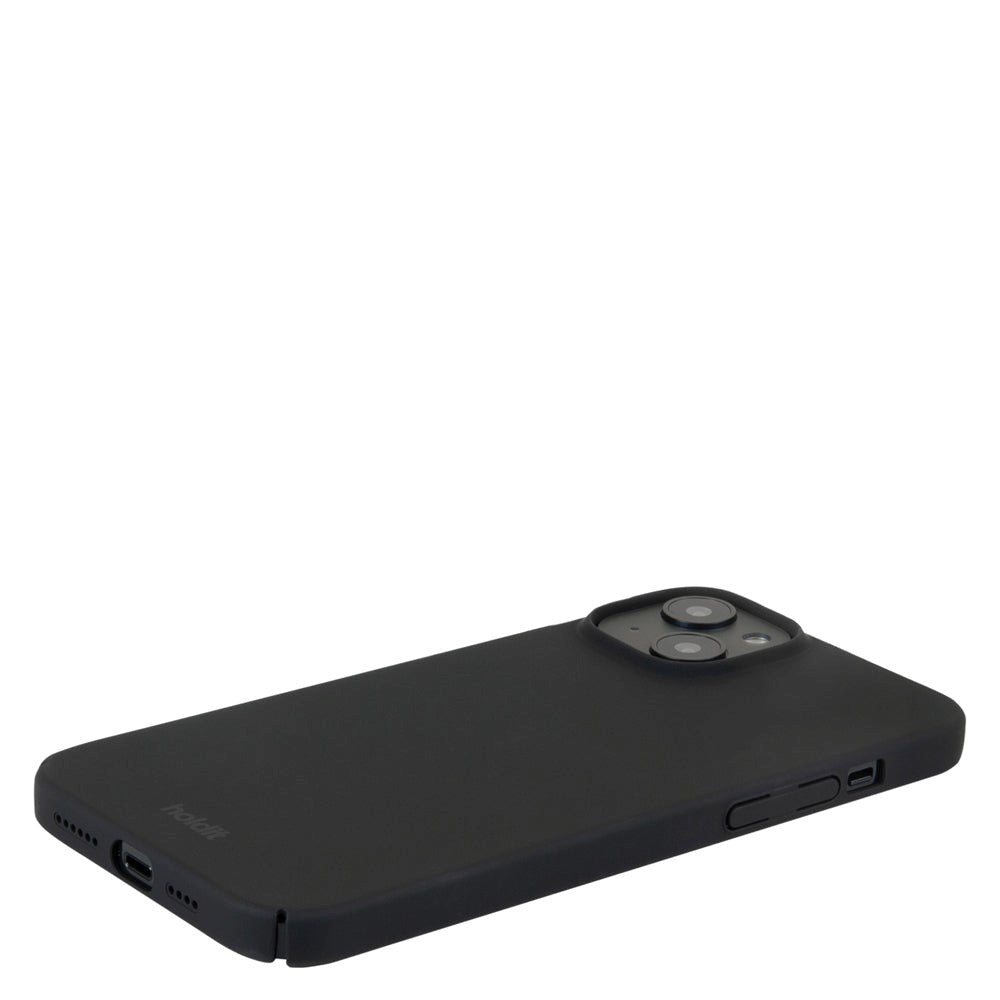 Holdit iPhone 15 Plus Slim Plastic Case - Black