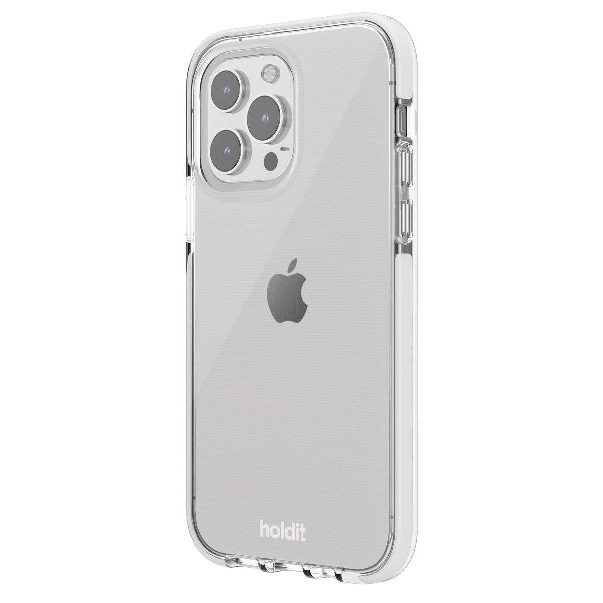 Holdit iPhone 15 Pro Seethru Case - White