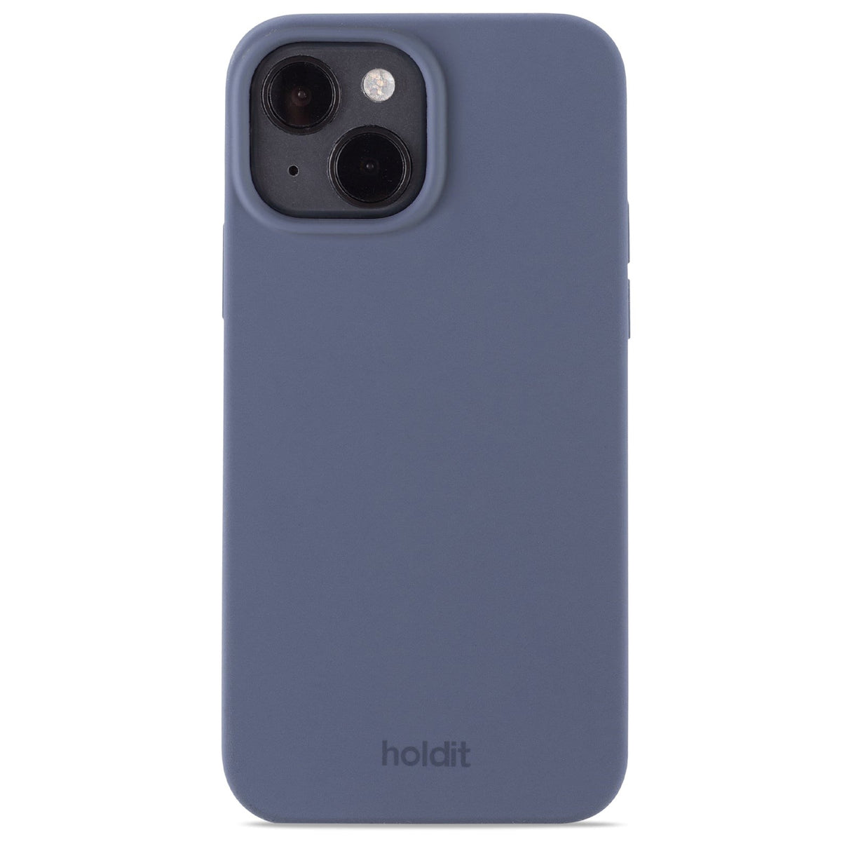 Holdit iPhone 15 Soft Touch Silicone Case - Pacific Blue