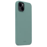 Holdit iPhone 15 Plus Soft Touch Silicone Case - Moss Green