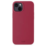 Holdit iPhone 15 Plus Soft Touch Silikone Case - Red Velvet