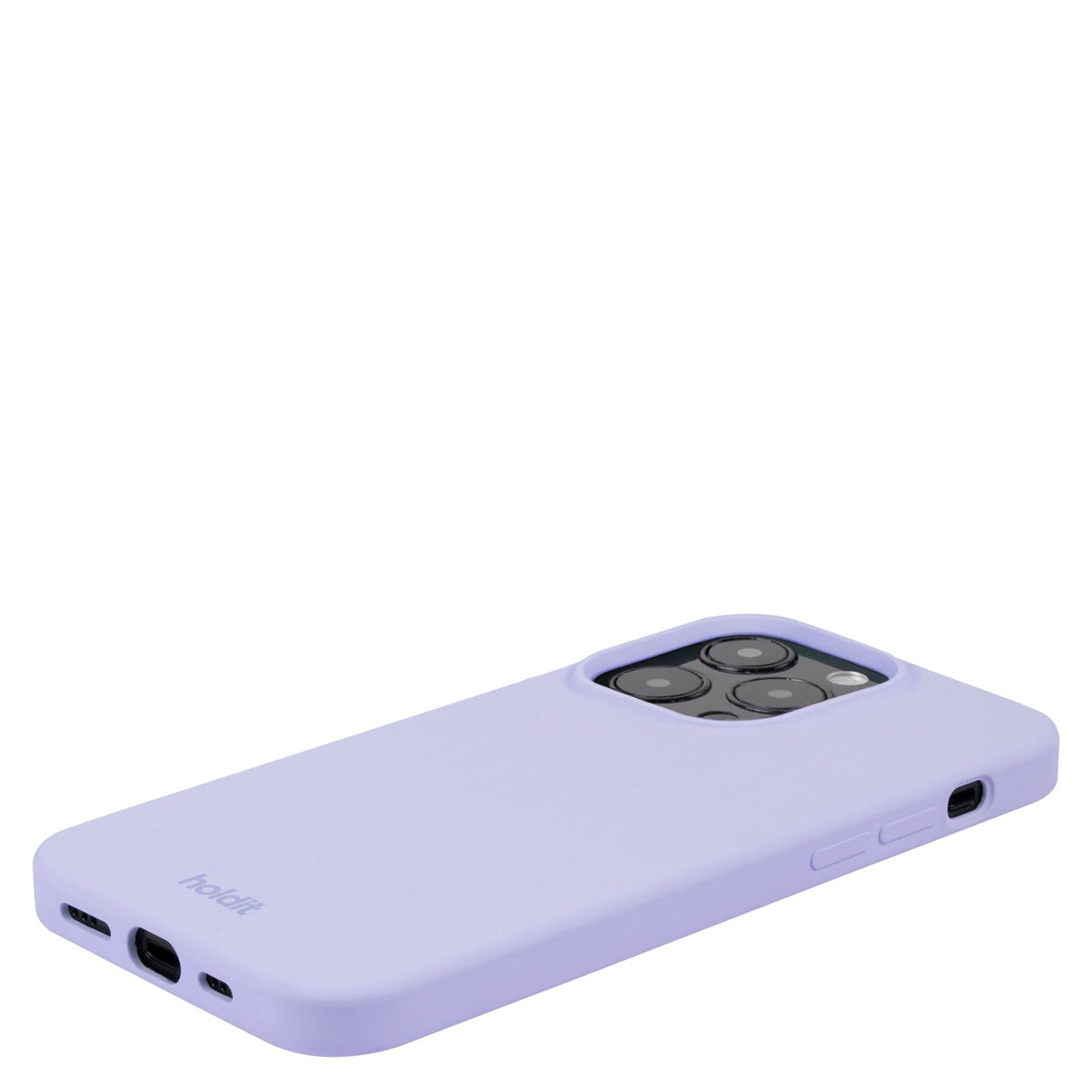 Holdit iPhone 15 Pro Soft Touch Silicone Case - Lavender