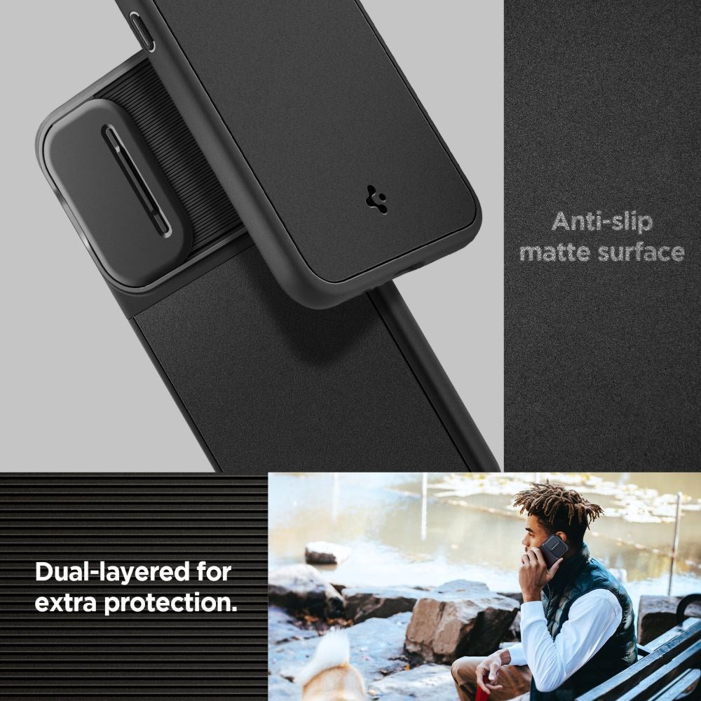 Samsung Galaxy A54 (5G) Spigen Optik Armor Case - Black