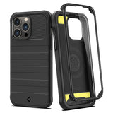 iPhone 14 Pro Spigen Geo Armor 360 Graders Case with Screen Protection - MagSafe Compatible - Black