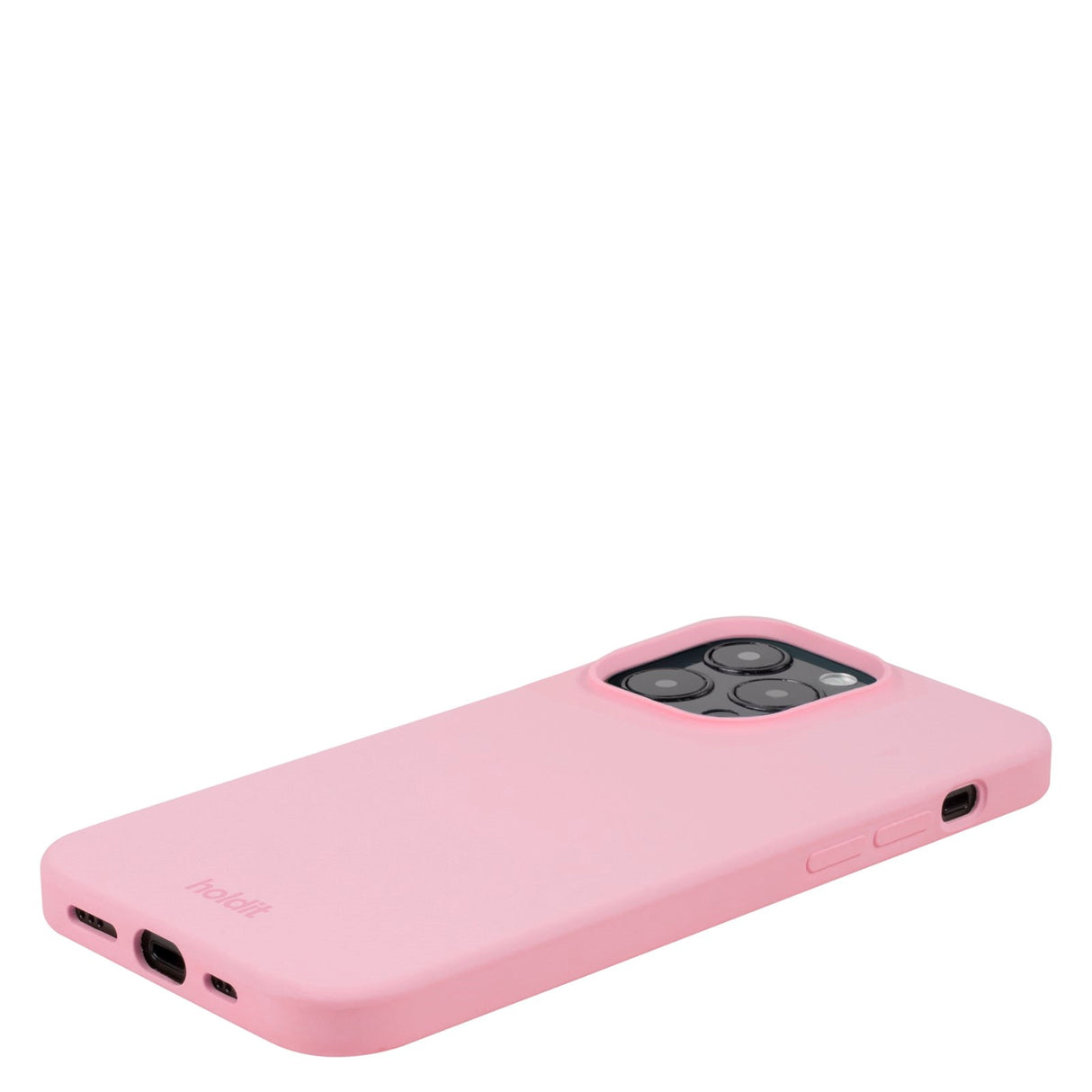 Holdit iPhone 15 Pro Max Soft Touch Silicone Case - Pink