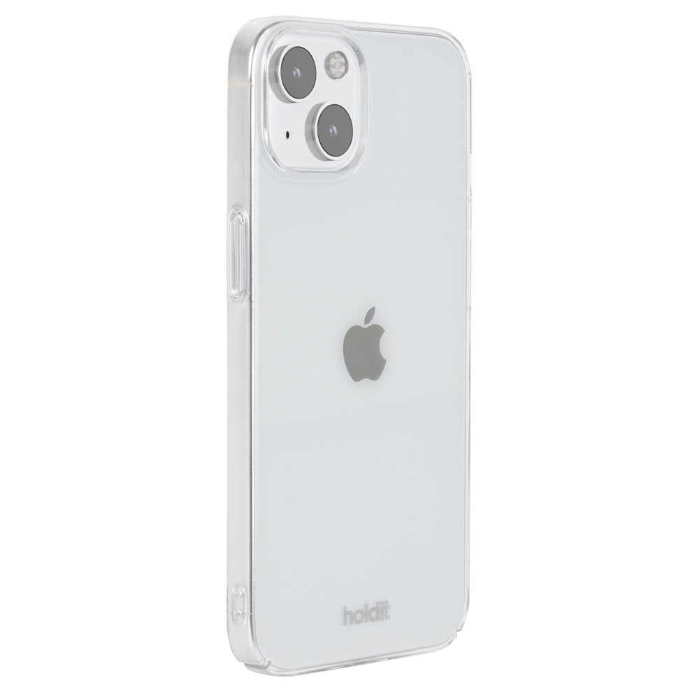 Holdit iPhone 14 / 13 Slim Plastic Case - Transparent