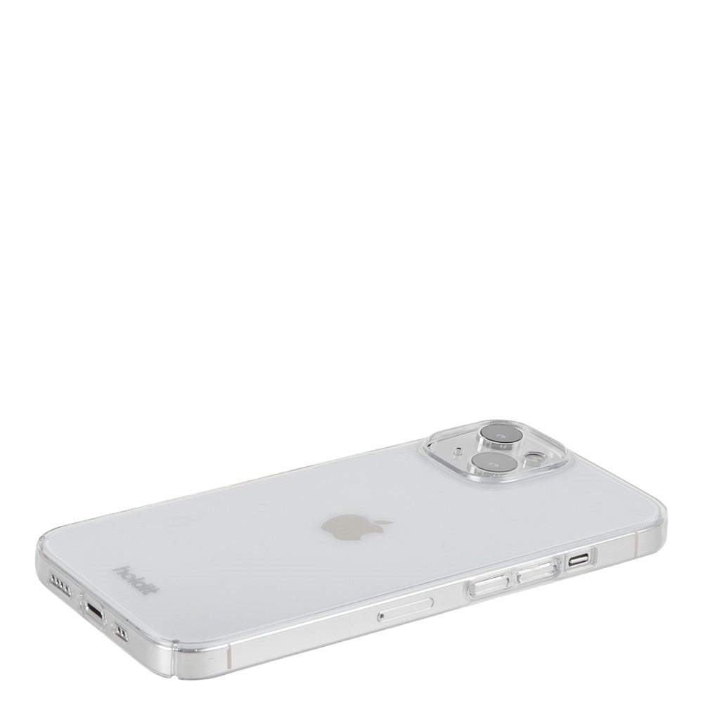 Holdit iPhone 14 / 13 Slim Plastic Case - Transparent