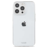 Holdit iPhone 15 Pro Slim Plastic Case - Transparent