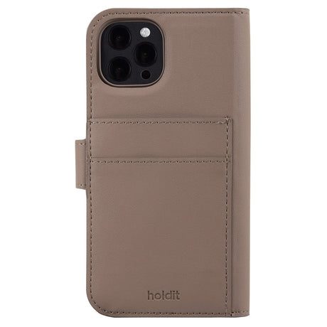 Holdit iPhone 12 / 12 Pro Wallet Case Magnet Plus - Mocha Brown